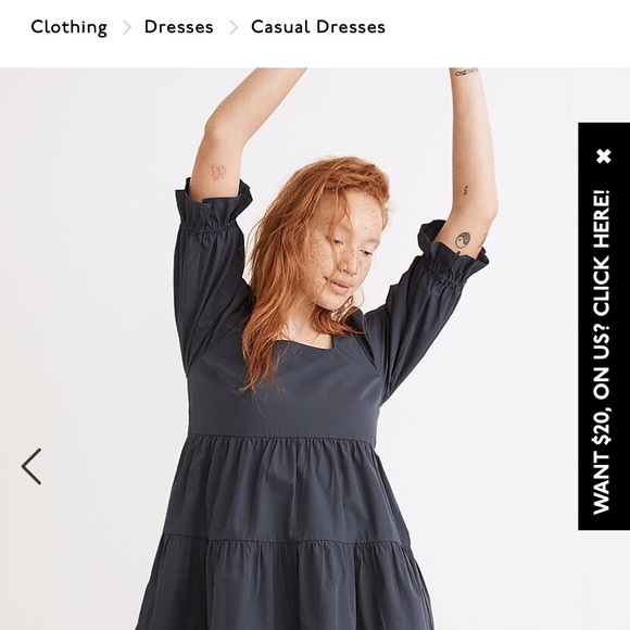 Madewell Dresses & Skirts - Lizzie Poplin dress 4 new w/o tags